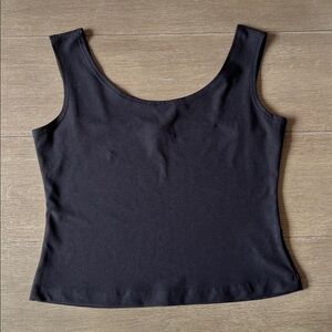 Laura Petites Black Sleeveless Top, Size MP